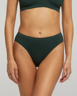 Slip seamless donna con tassello immagliato