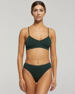 Slip seamless donna con tassello immagliato