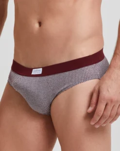 Slip uomo cotone motivo cravatteria