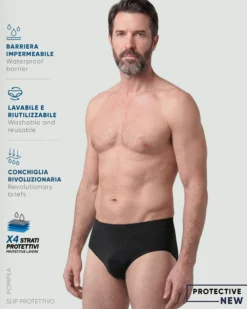 Slip uomo protettivo per piccole perdite