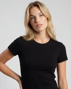 T-Shirt donna girocollo no stress cotone modal