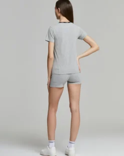 T-shirt donna no stress slim fit cotone