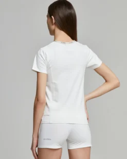 T-shirt donna no stress slim fit cotone