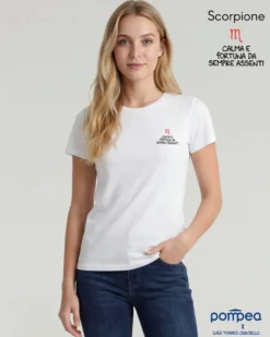 T-shirt donna "Scorpione" by Luigi Torres Cerciello