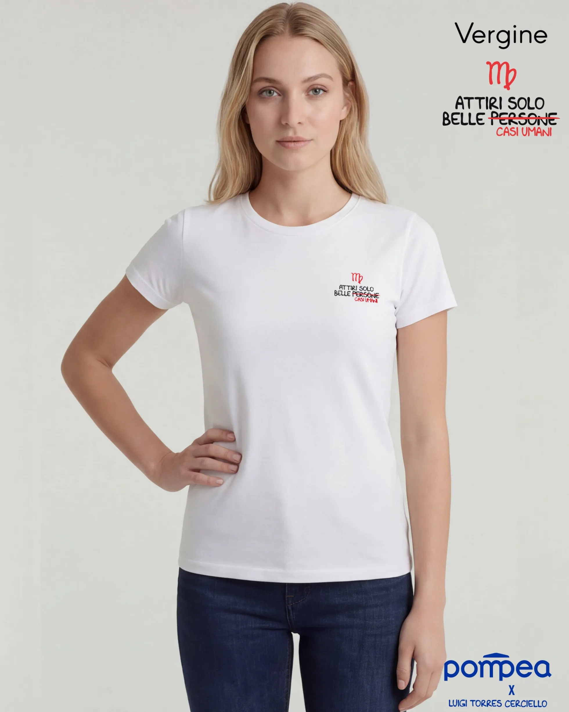 T-shirt donna "Vergine" by Luigi Torres Cerciello