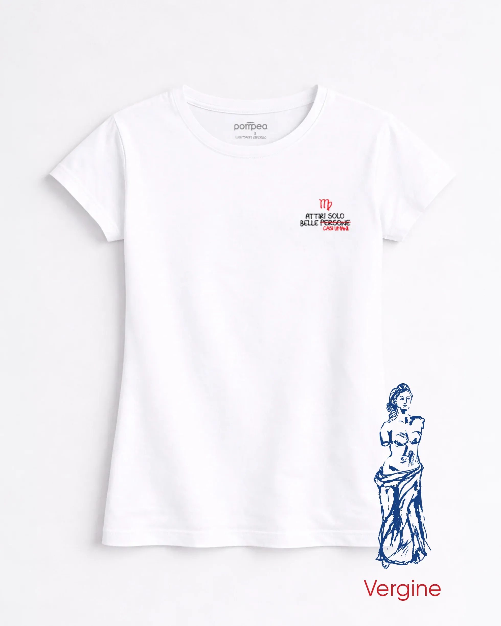 T-shirt donna "Vergine" by Luigi Torres Cerciello