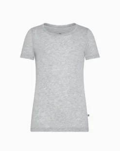 T-shirt girocollo bimbo in cotone organico