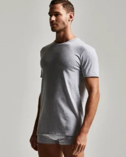 T-SHIRT GIROCOLLO COTONE ORGANICO VESTIBILITÀ REGULAR