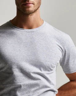 T-SHIRT GIROCOLLO COTONE ORGANICO VESTIBILITÀ REGULAR
