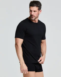 T-Shirt girocollo in cotone organico Cotton Planet vestibilità comfort