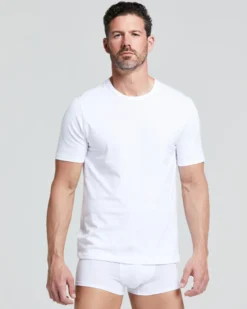 T-Shirt girocollo in cotone organico Cotton Planet vestibilità comfort