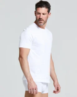 T-Shirt girocollo in cotone organico Cotton Planet vestibilità comfort