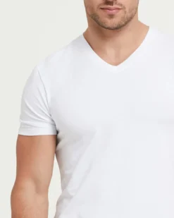 T-Shirt scollo V no stress cotone modal