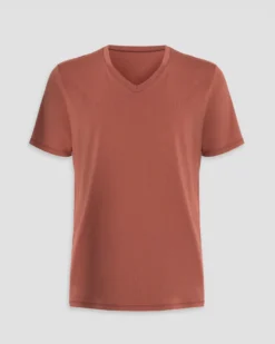 T-Shirt scollo V no stress cotone modal
