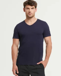 T-Shirt scollo V seamless
