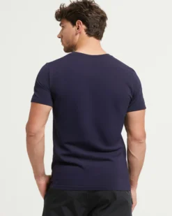 T-Shirt scollo V seamless