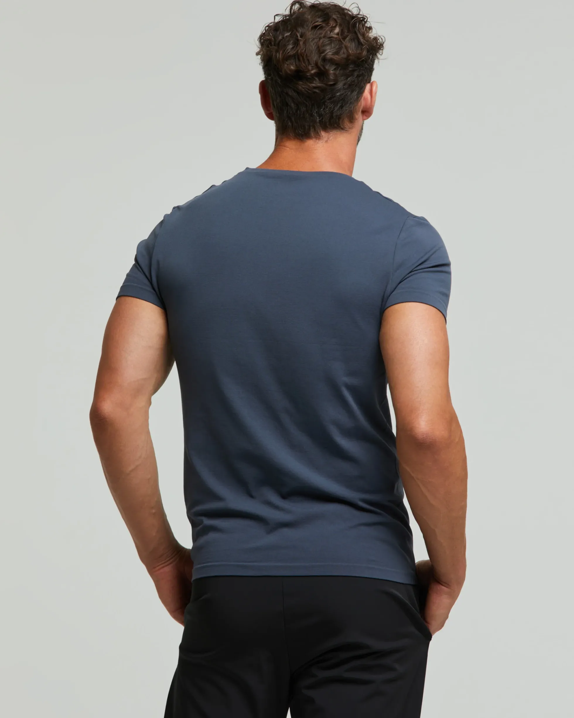 T-Shirt scollo V seamless