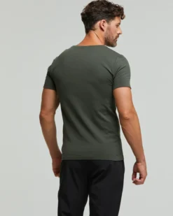 T-Shirt scollo V seamless